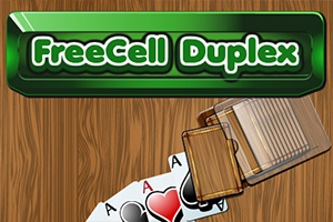 Play Freecell Duplex Solitaire Card Game Online for Free With No