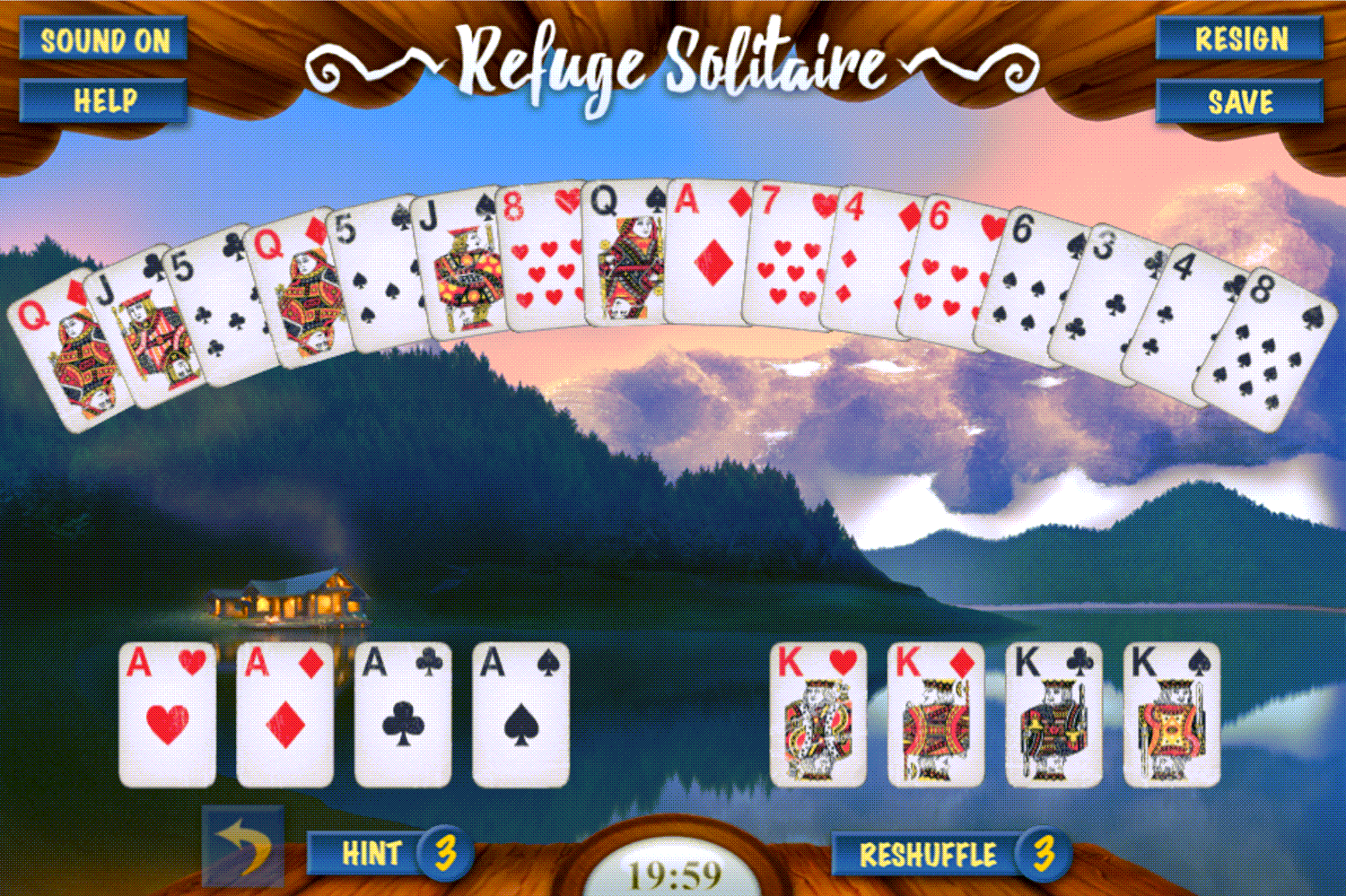 Crescent Solitaire Card Video Game: Play Free Online Crescent Solitaire  Card Game - No App Download Required!