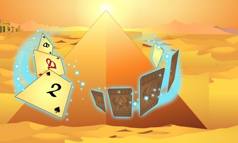 Pyramid Solitaire Full Screen